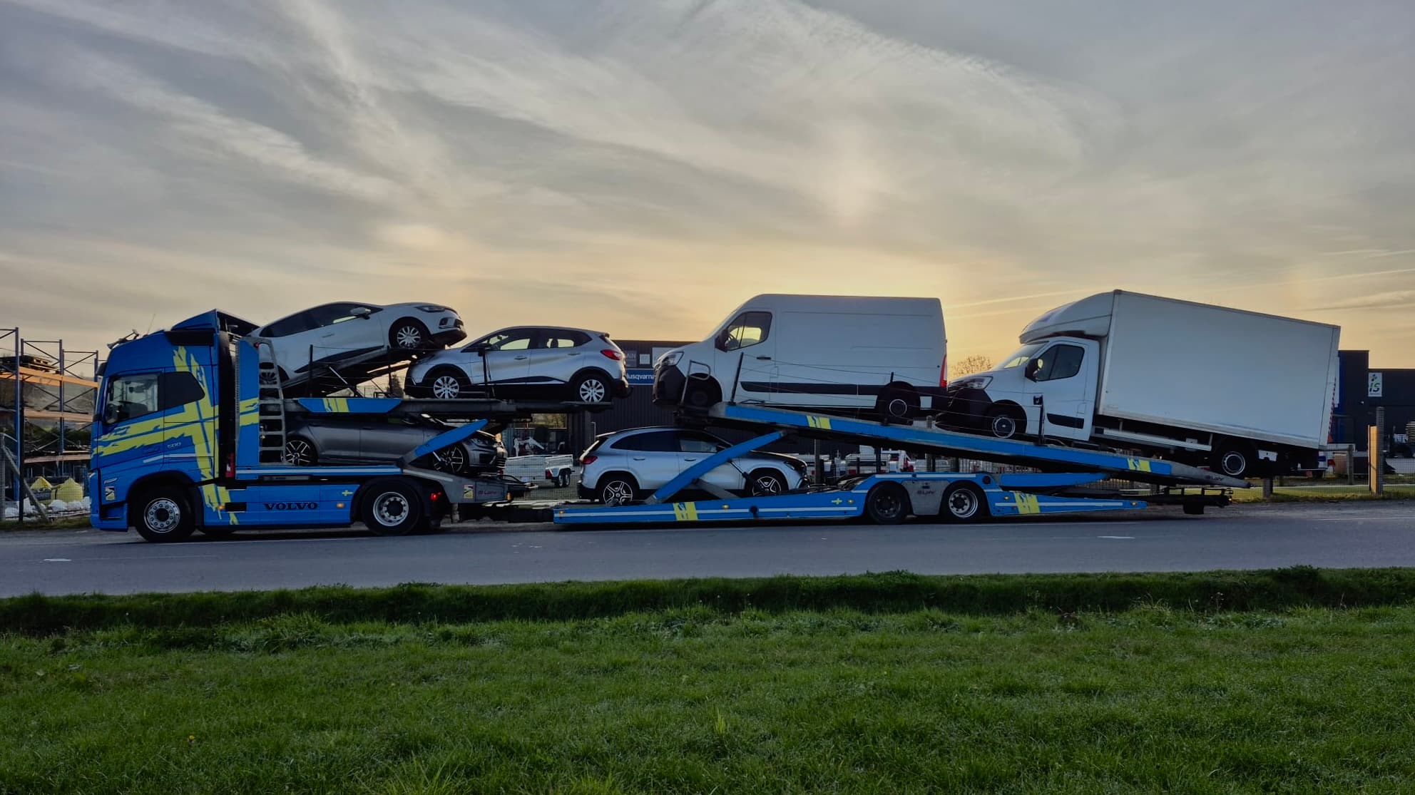 Transport Voiture Danemark France - YesWeTruck